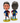 Lionel Messi 3D Mini Figure Barcelona 2008-2009